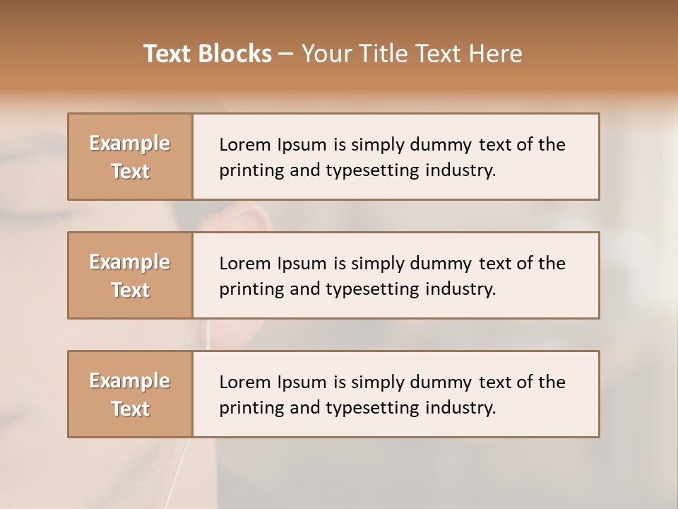 Escape Young Stockphotos PowerPoint Template