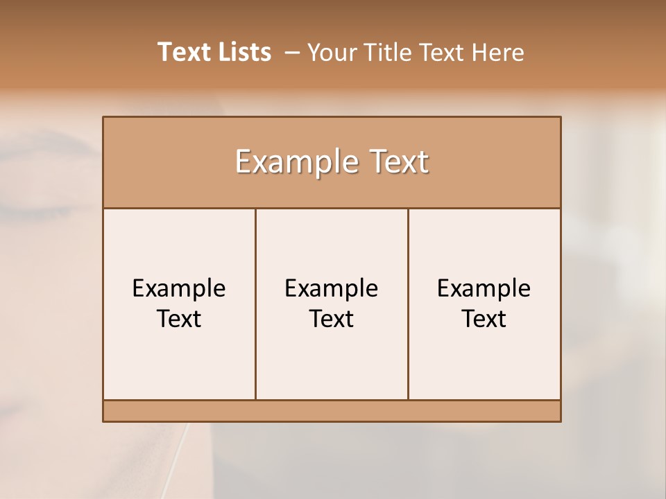 Escape Young Stockphotos PowerPoint Template