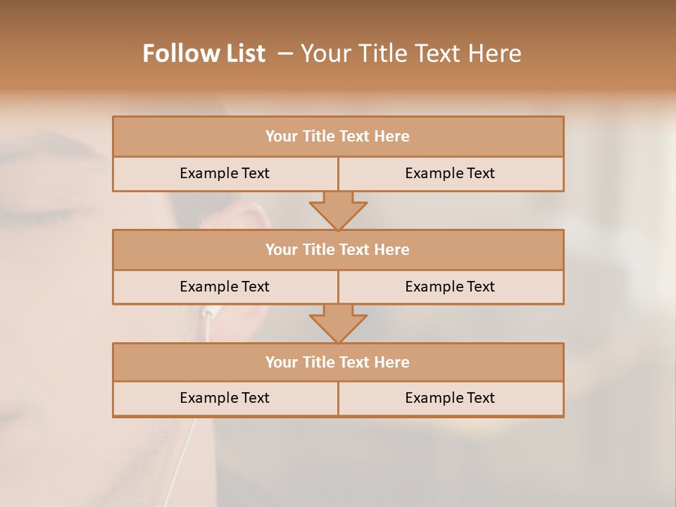 Escape Young Stockphotos PowerPoint Template