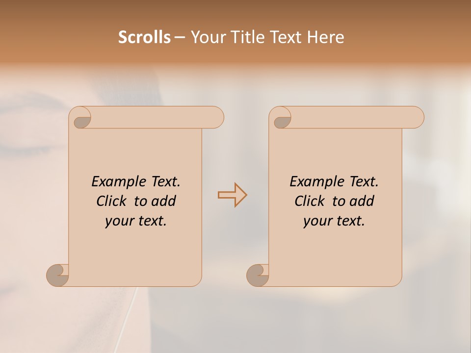 Escape Young Stockphotos PowerPoint Template