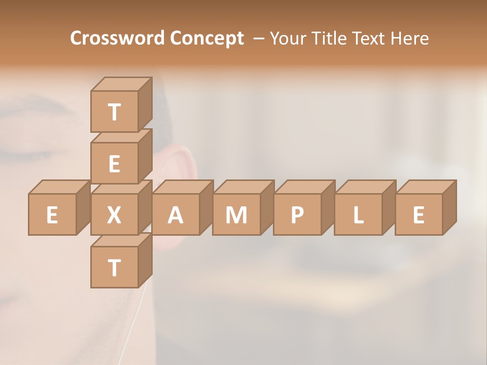 Escape Young Stockphotos PowerPoint Template