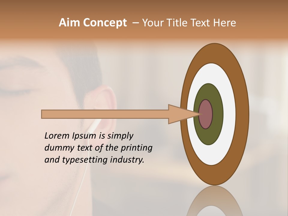 Escape Young Stockphotos PowerPoint Template