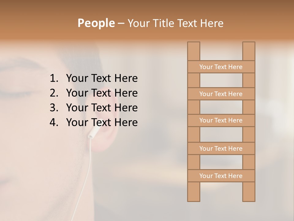 Escape Young Stockphotos PowerPoint Template