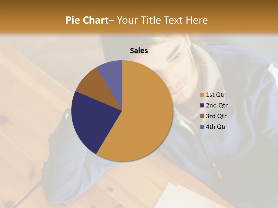 Man Hand  PowerPoint Template