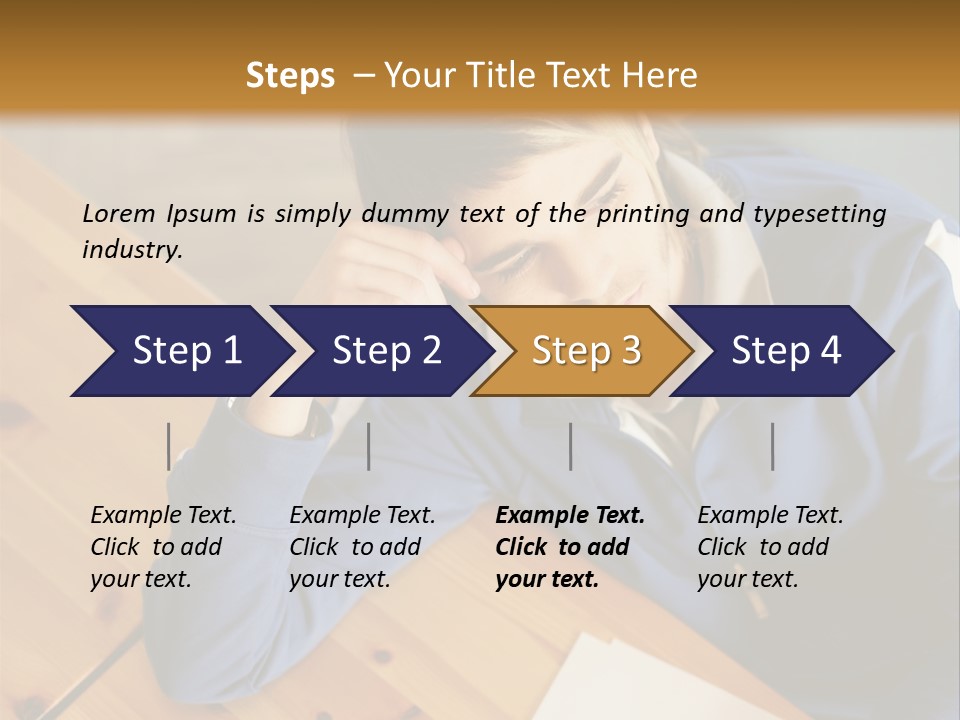 Man Hand  PowerPoint Template