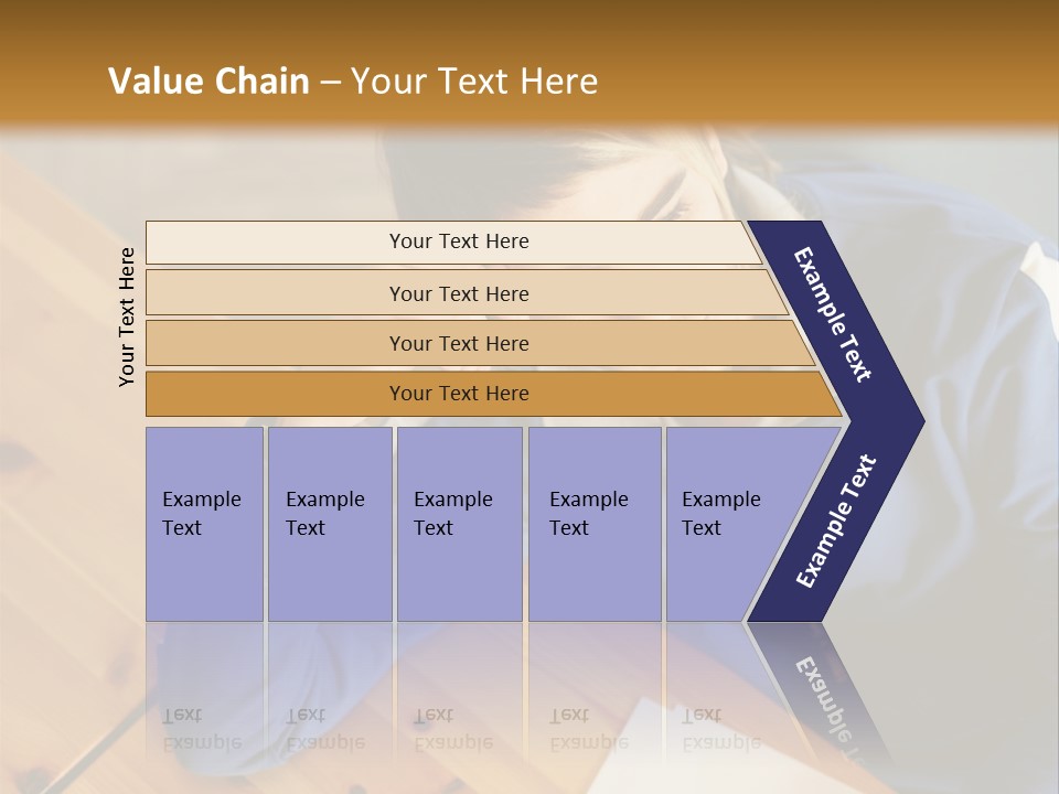 Man Hand  PowerPoint Template