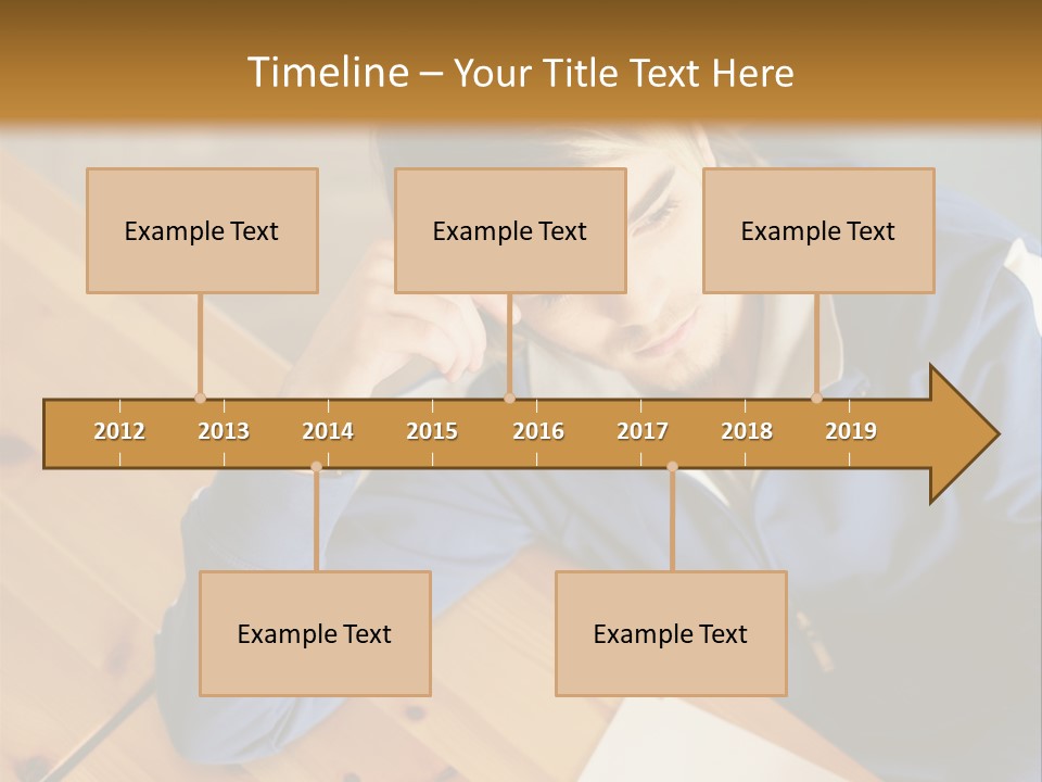Man Hand  PowerPoint Template