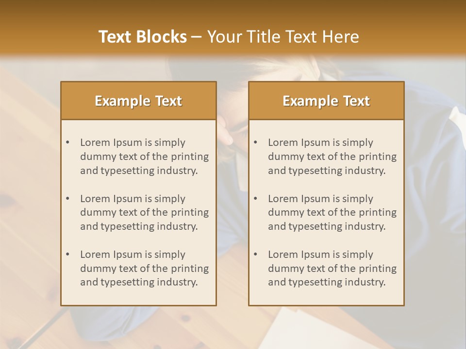 Man Hand  PowerPoint Template