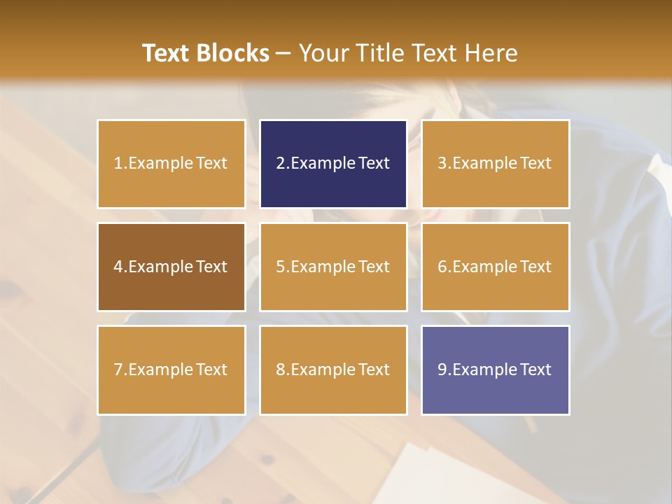 Man Hand  PowerPoint Template