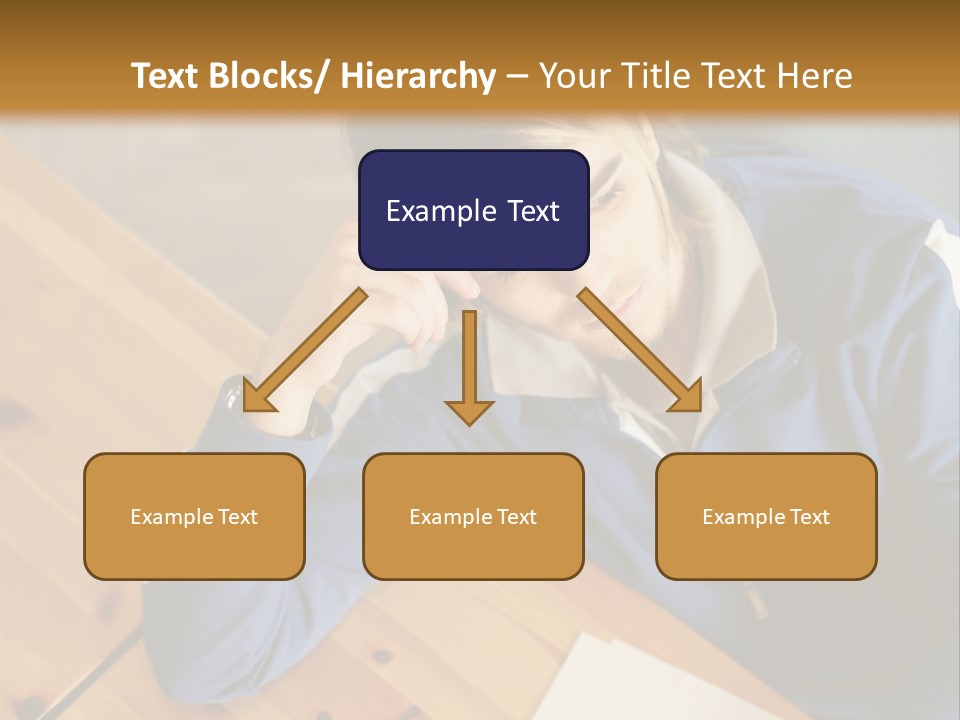 Man Hand  PowerPoint Template