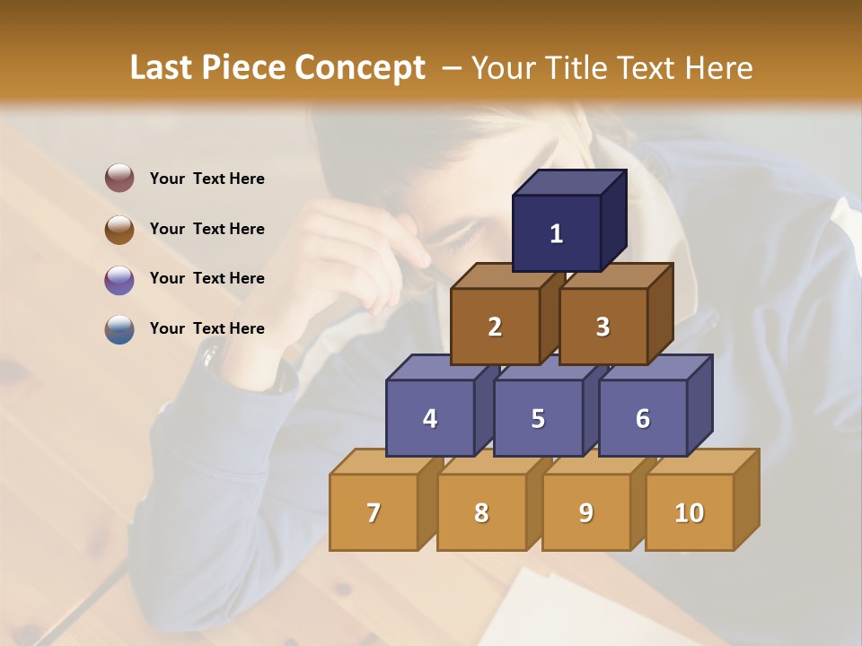 Man Hand  PowerPoint Template