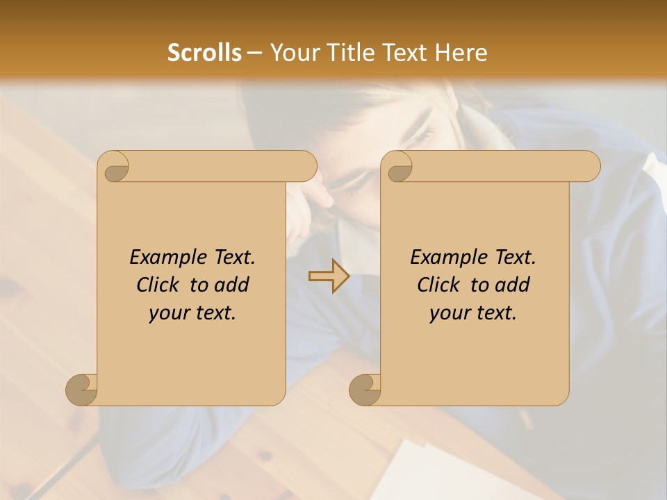 Man Hand  PowerPoint Template
