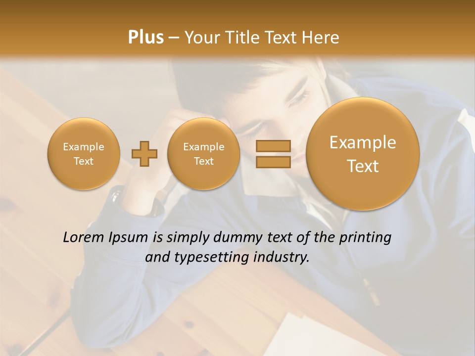 Man Hand  PowerPoint Template