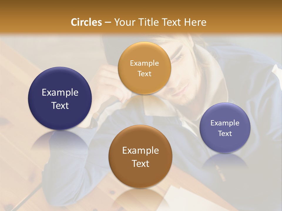 Man Hand  PowerPoint Template