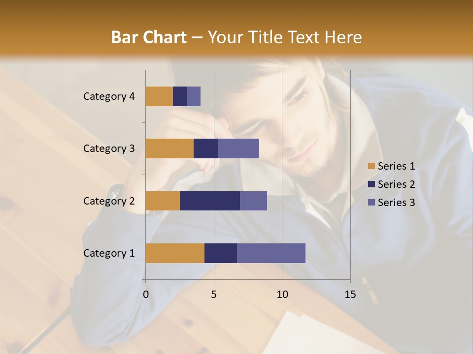 Man Hand  PowerPoint Template