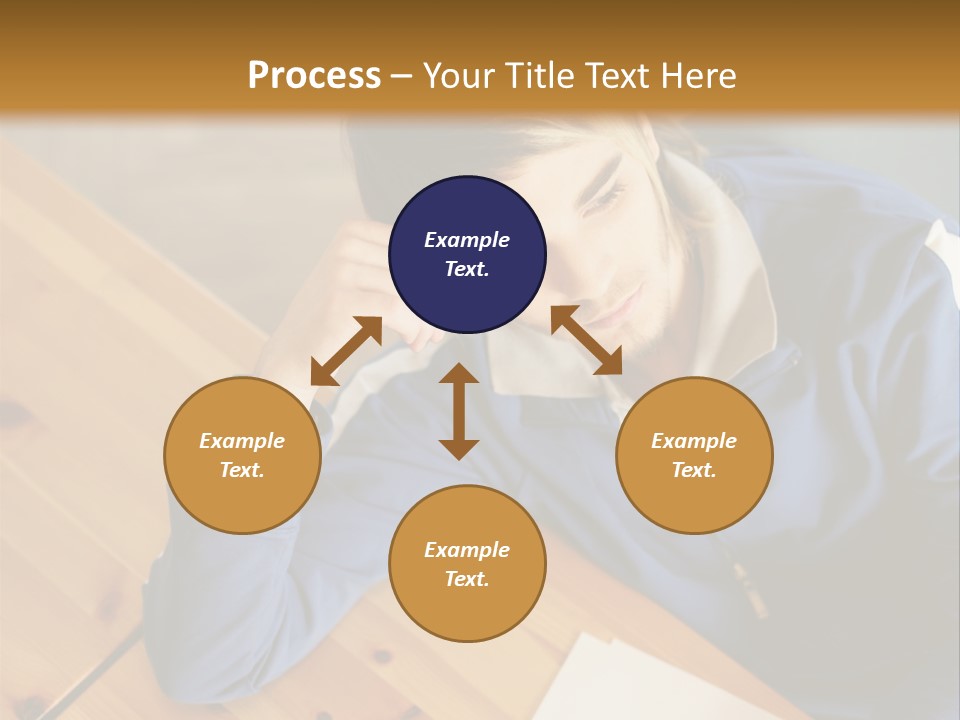Man Hand  PowerPoint Template