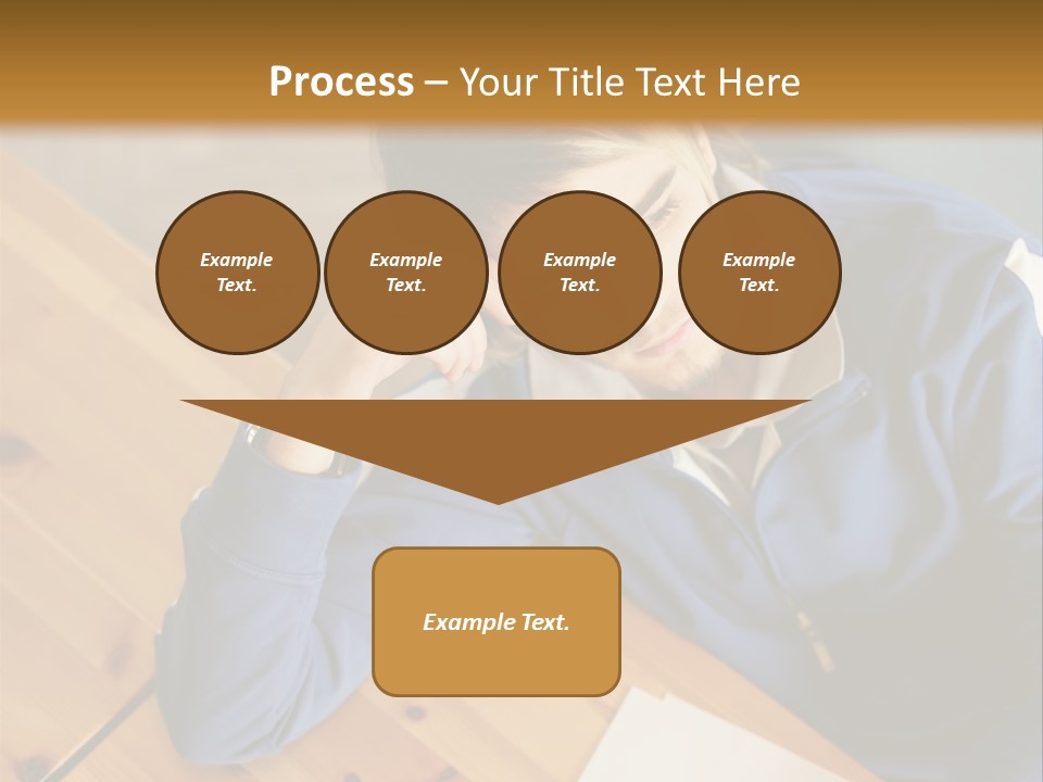 Man Hand  PowerPoint Template
