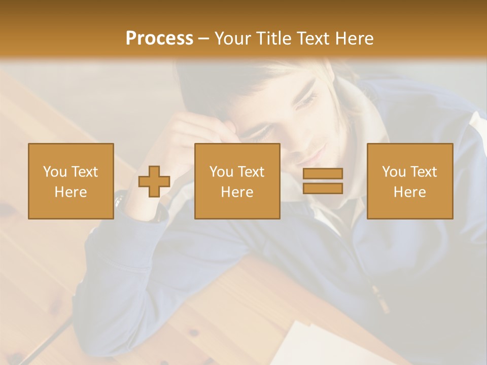 Man Hand  PowerPoint Template