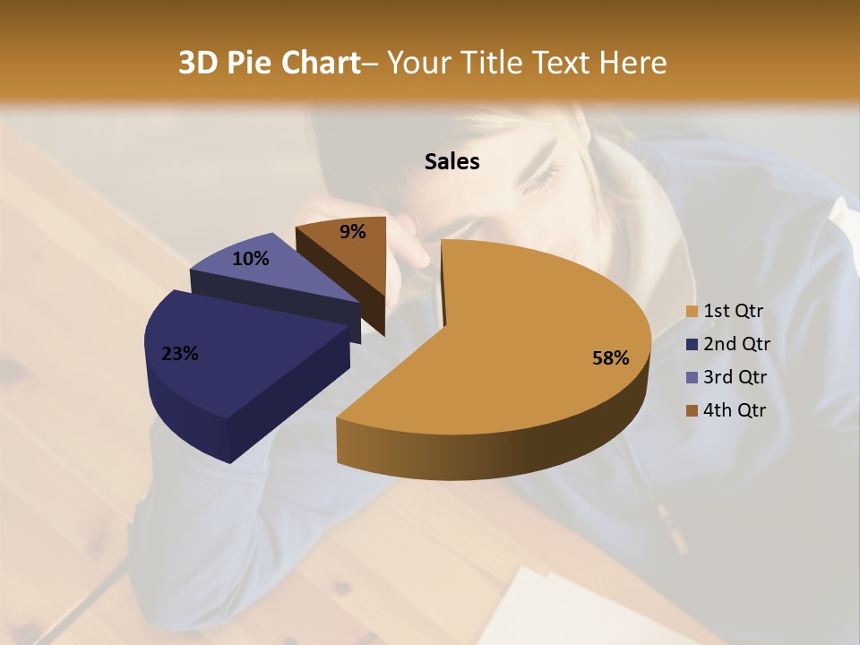 Man Hand  PowerPoint Template