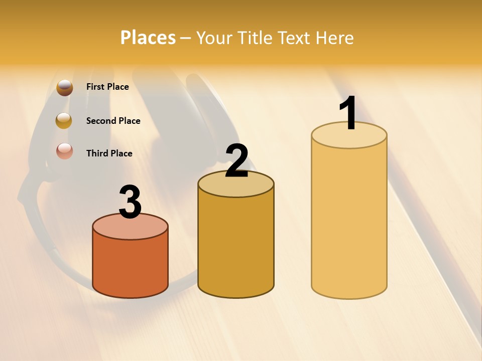 Picture Desk Nobody PowerPoint Template