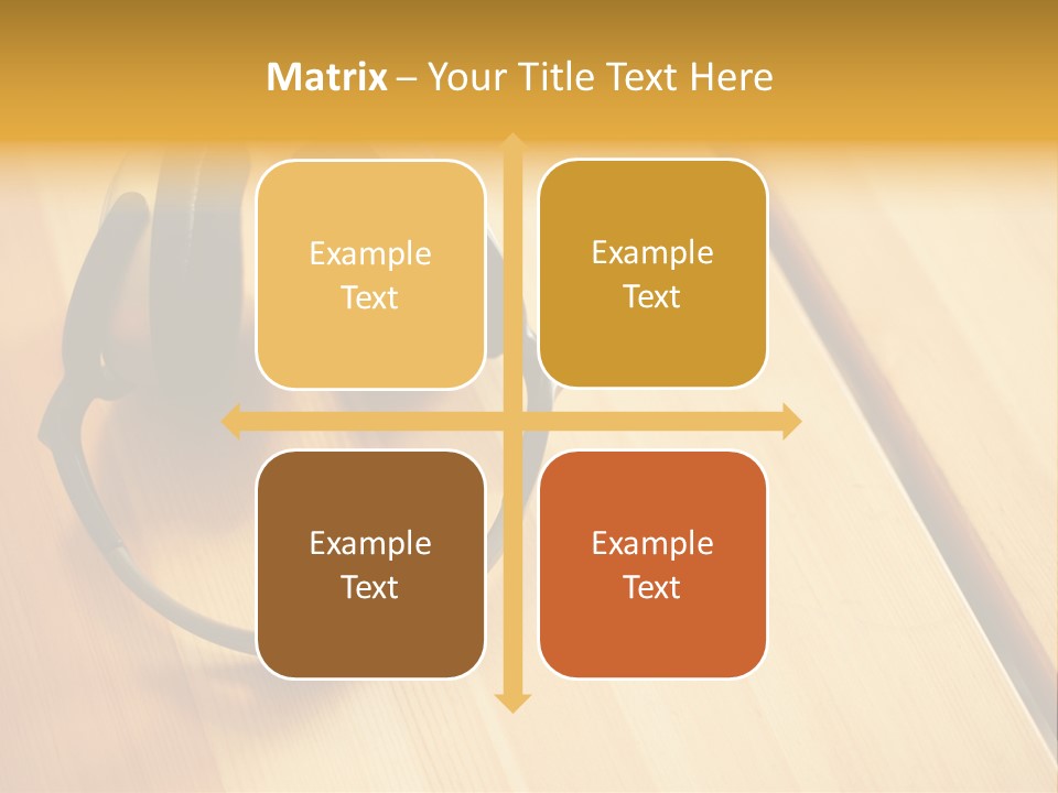 Picture Desk Nobody PowerPoint Template