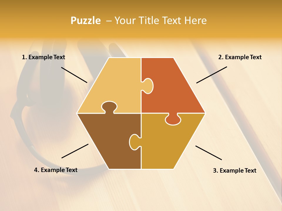 Picture Desk Nobody PowerPoint Template