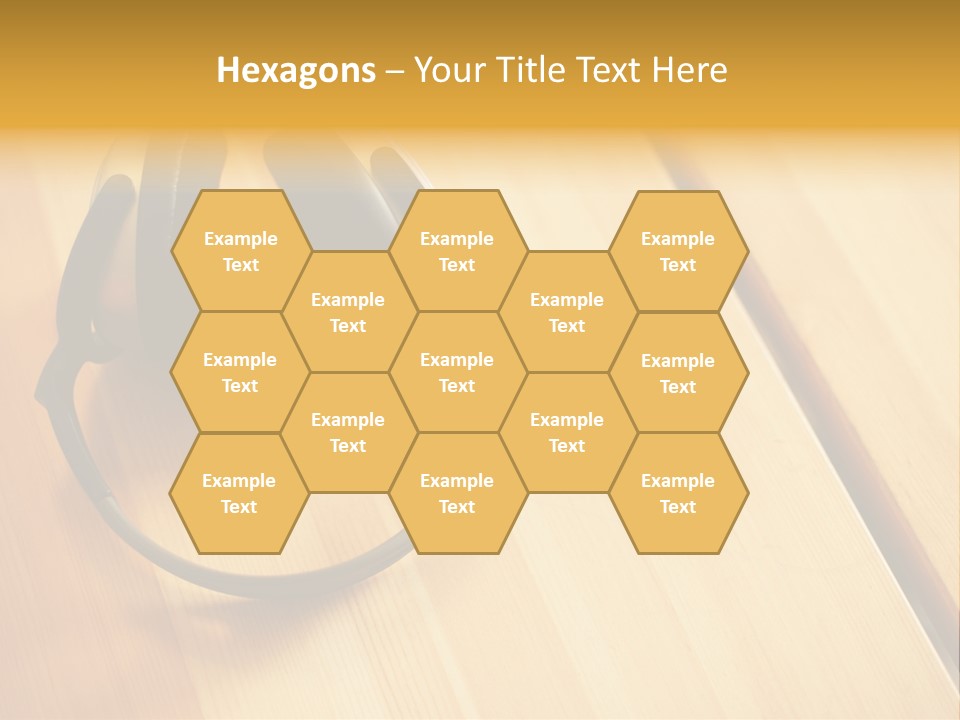 Picture Desk Nobody PowerPoint Template