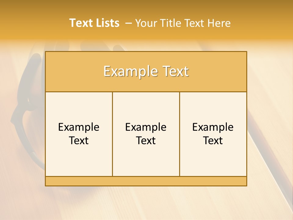 Picture Desk Nobody PowerPoint Template