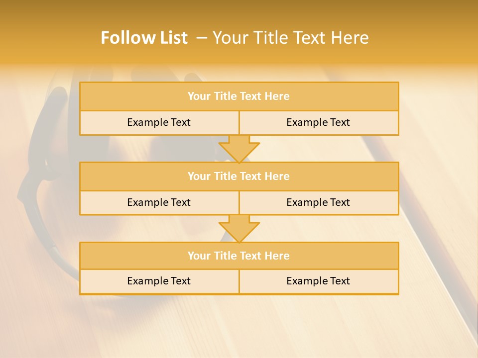 Picture Desk Nobody PowerPoint Template