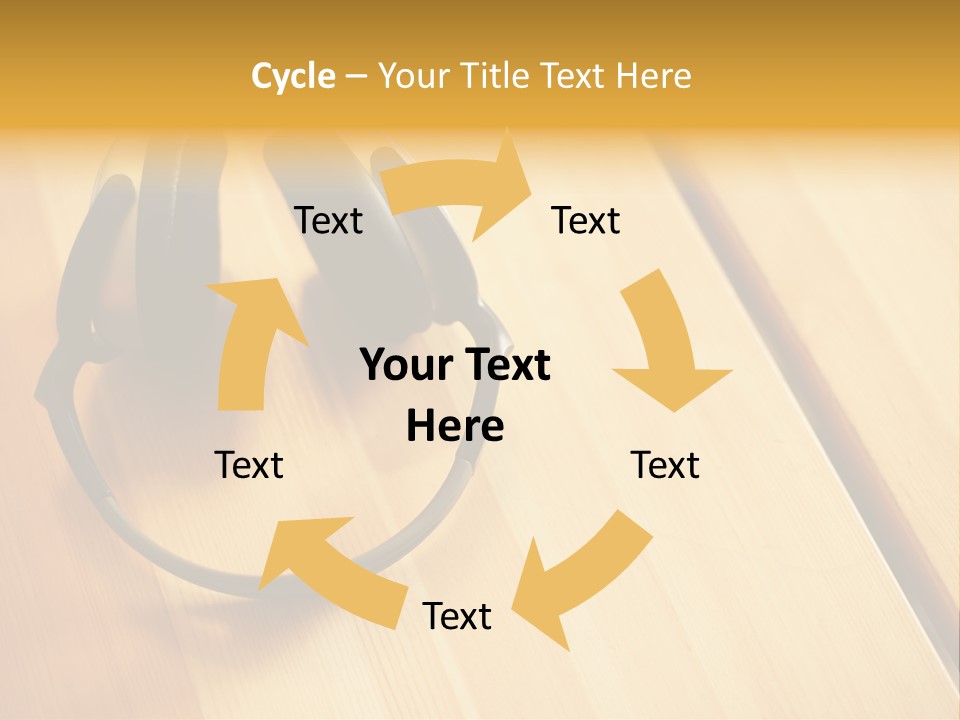Picture Desk Nobody PowerPoint Template