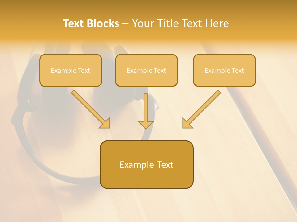 Picture Desk Nobody PowerPoint Template