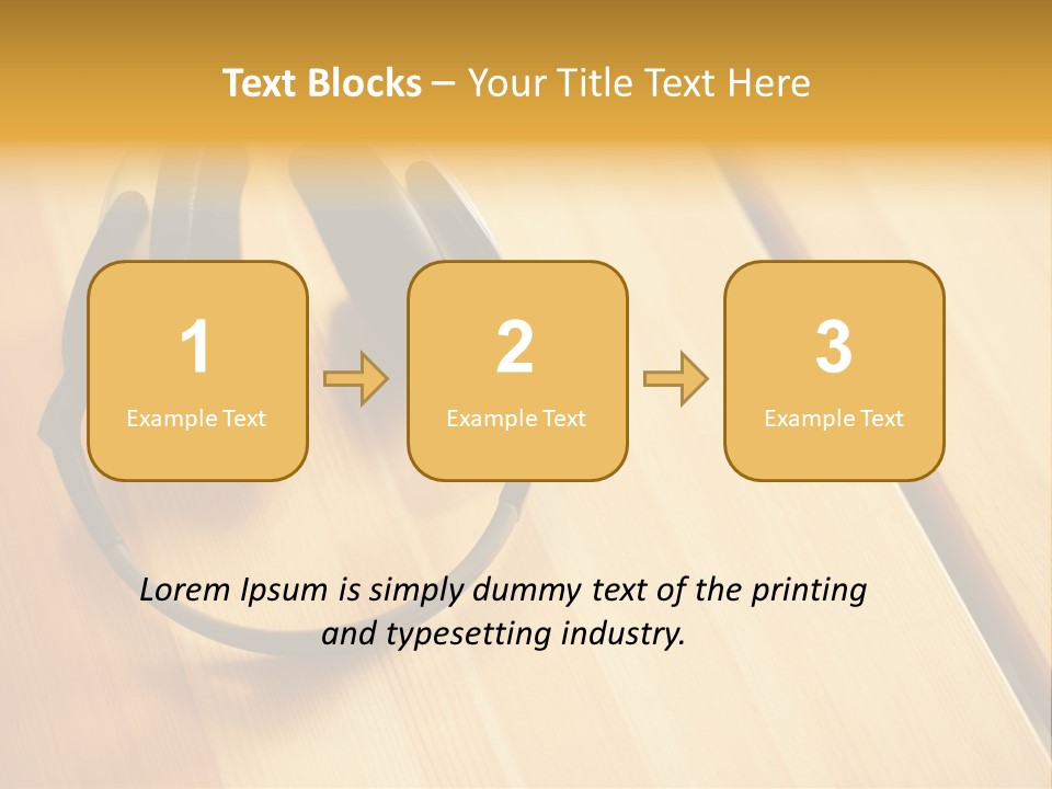 Picture Desk Nobody PowerPoint Template