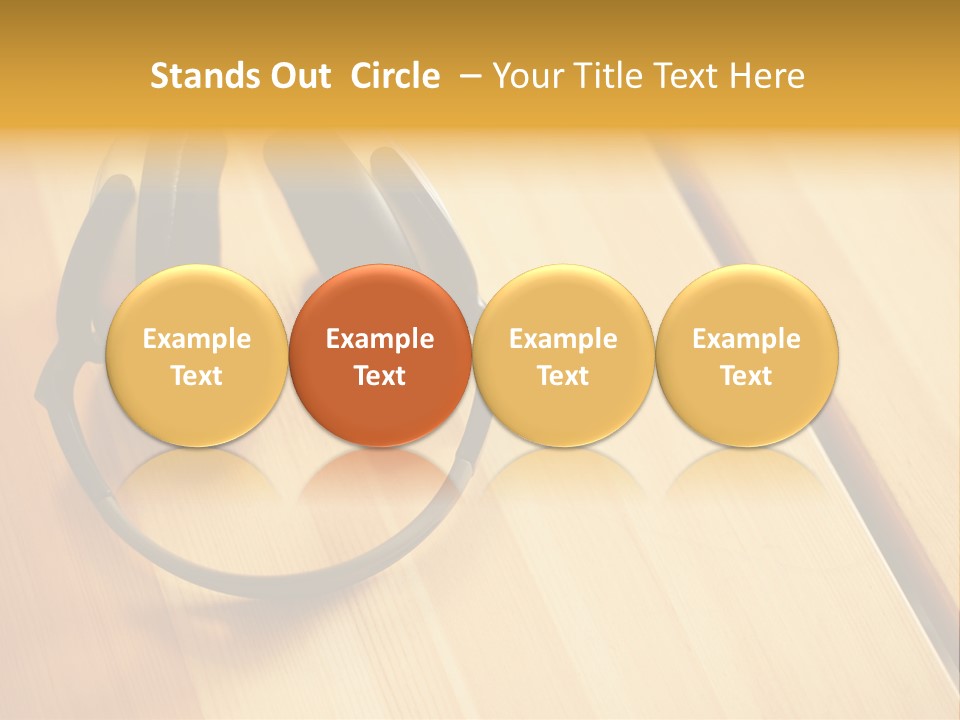 Picture Desk Nobody PowerPoint Template