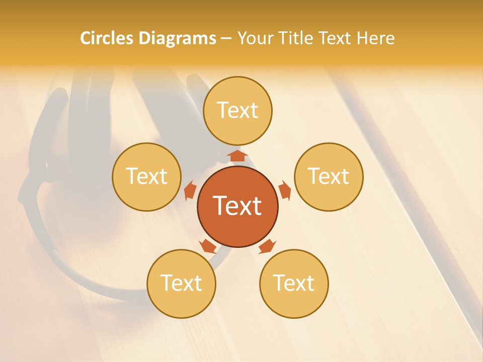 Picture Desk Nobody PowerPoint Template