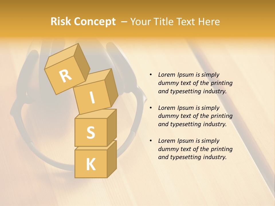 Picture Desk Nobody PowerPoint Template