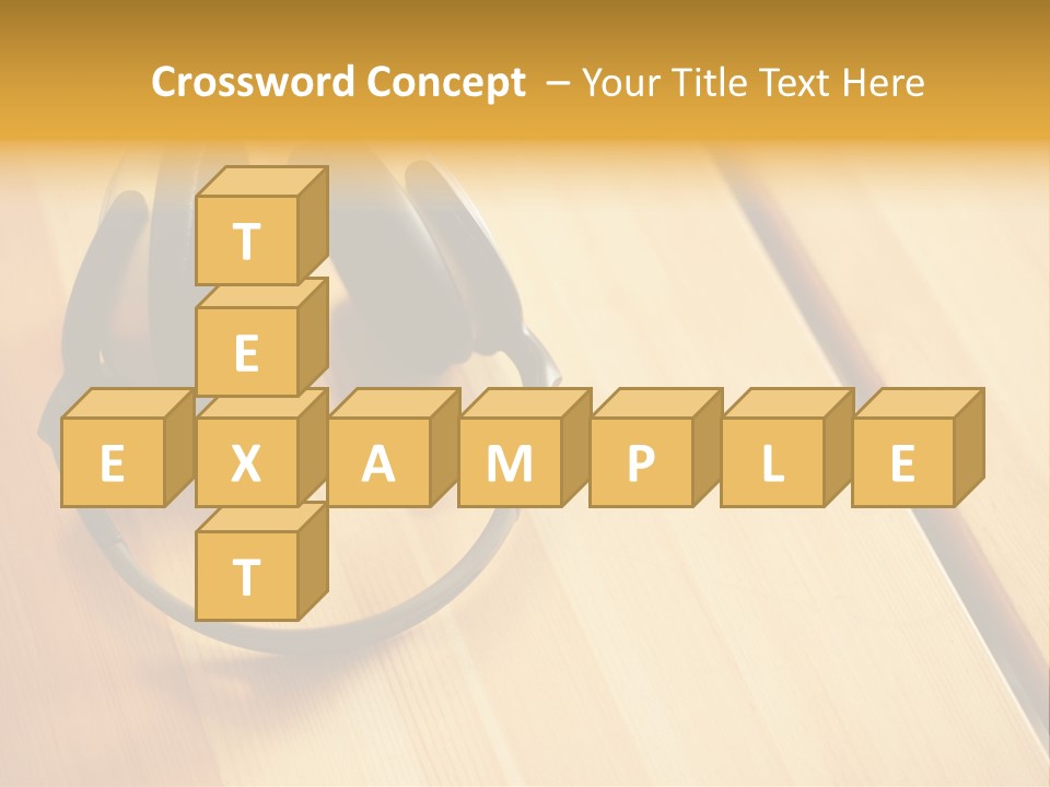 Picture Desk Nobody PowerPoint Template