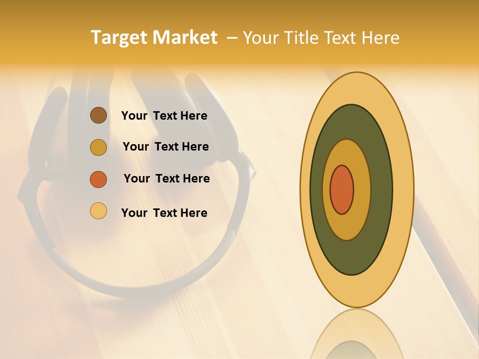 Picture Desk Nobody PowerPoint Template