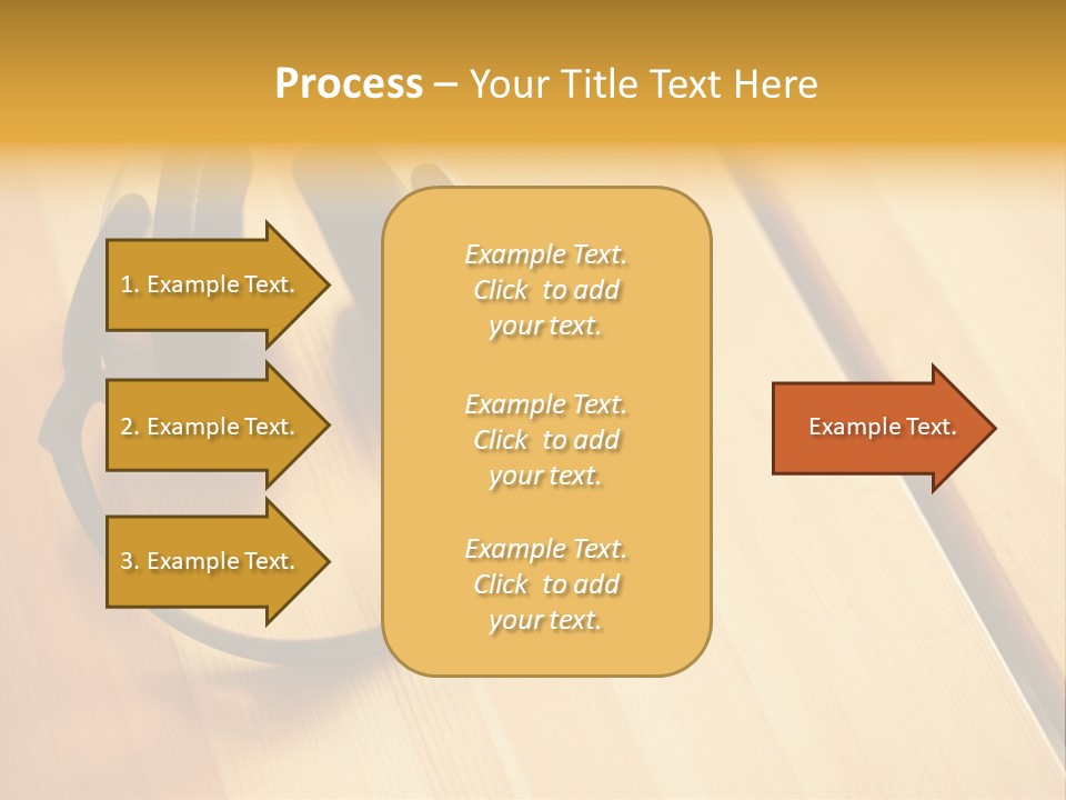 Picture Desk Nobody PowerPoint Template