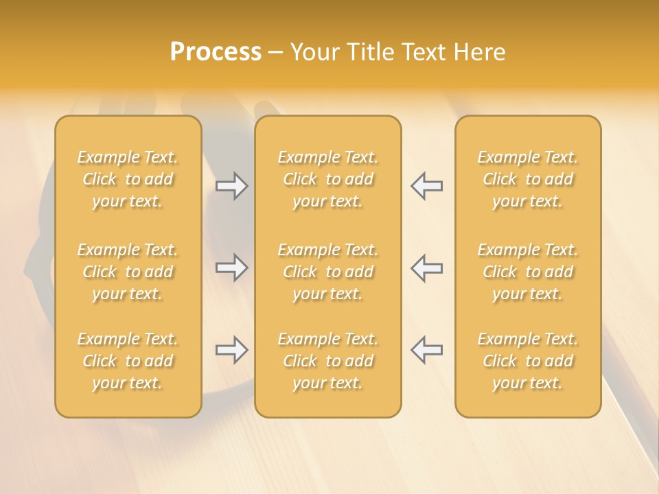 Picture Desk Nobody PowerPoint Template