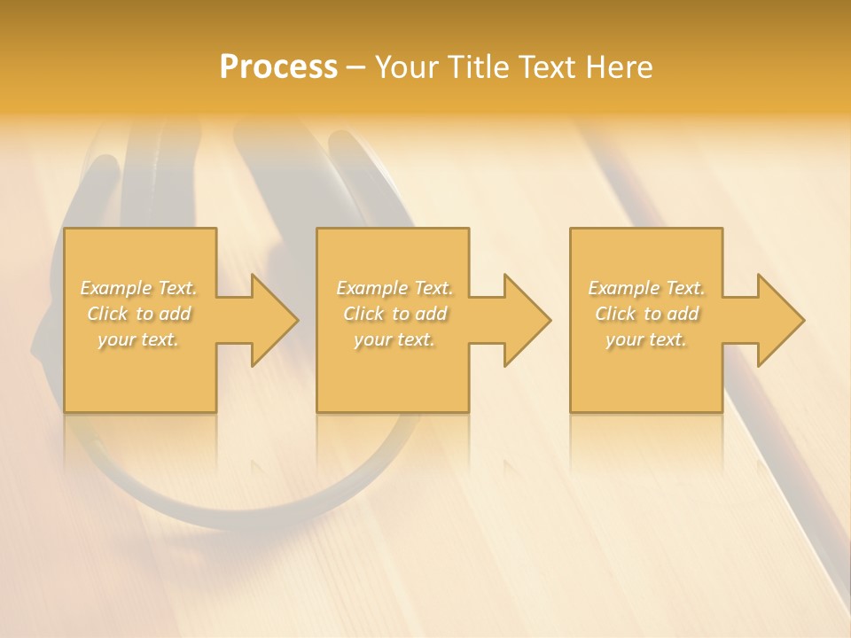 Picture Desk Nobody PowerPoint Template