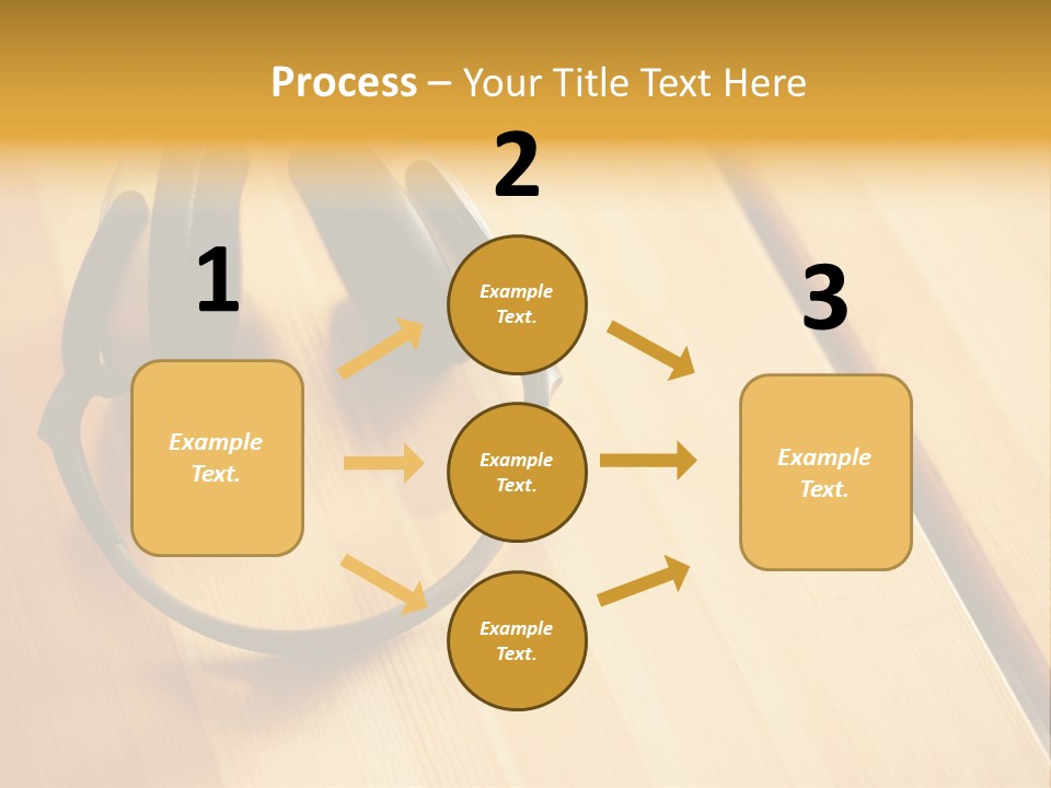 Picture Desk Nobody PowerPoint Template