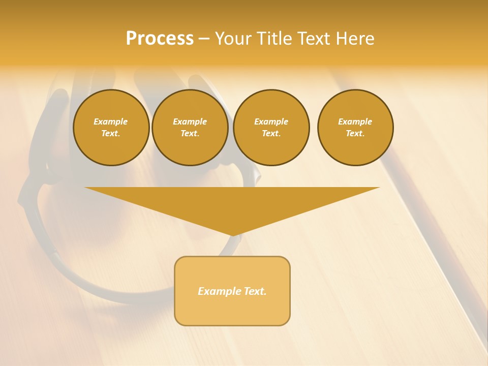 Picture Desk Nobody PowerPoint Template