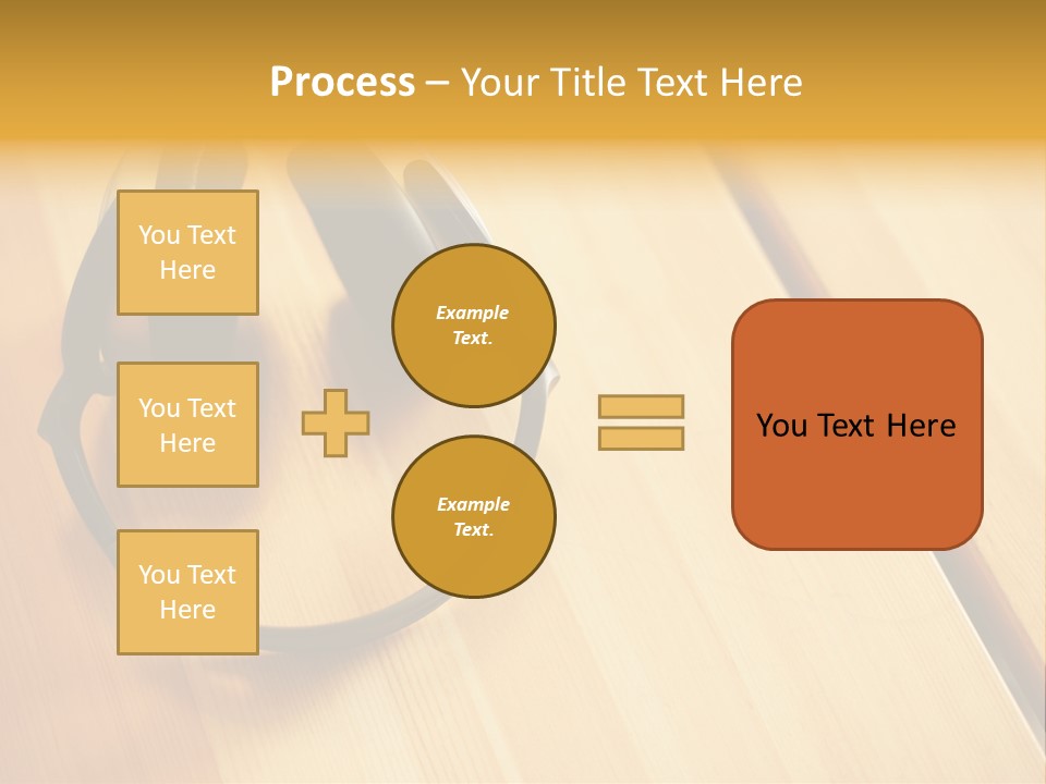 Picture Desk Nobody PowerPoint Template