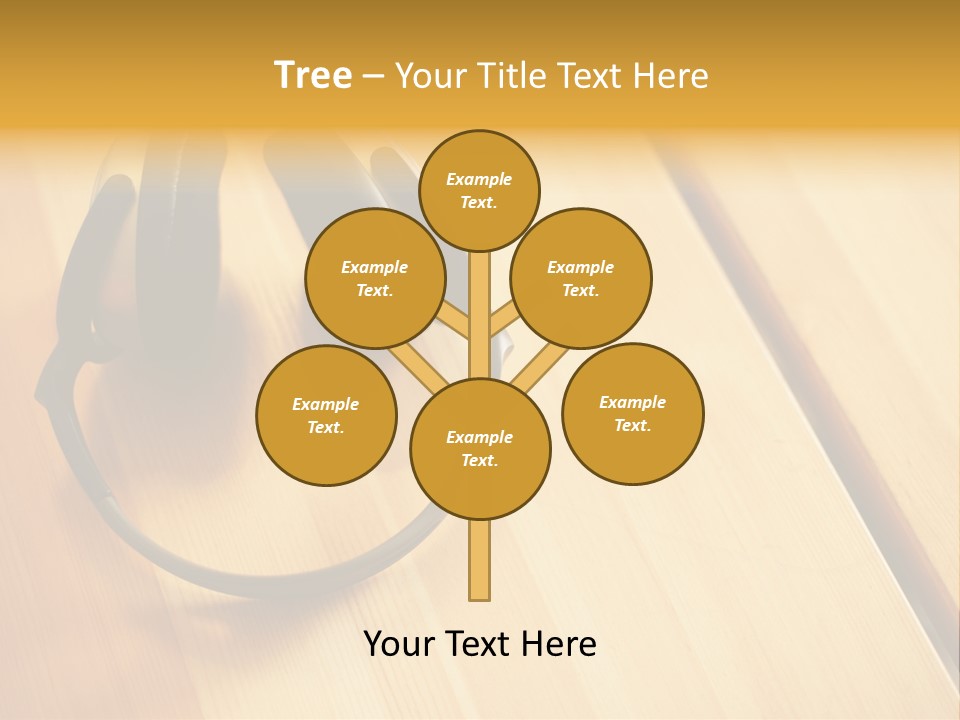 Picture Desk Nobody PowerPoint Template