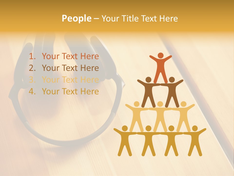 Picture Desk Nobody PowerPoint Template