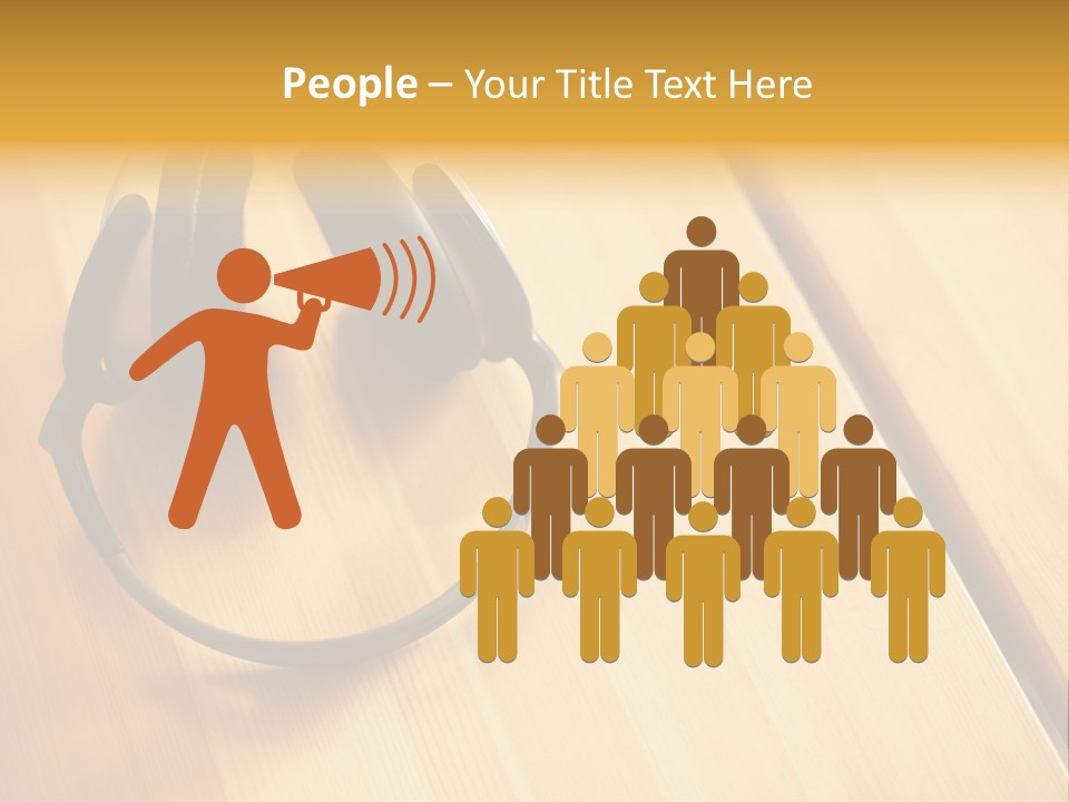 Picture Desk Nobody PowerPoint Template