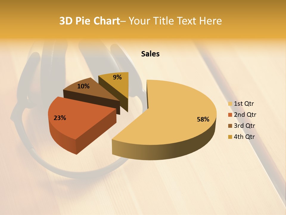 Picture Desk Nobody PowerPoint Template