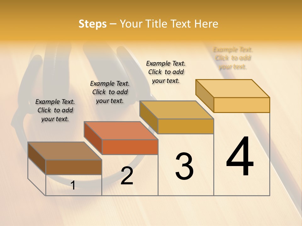 Picture Desk Nobody PowerPoint Template
