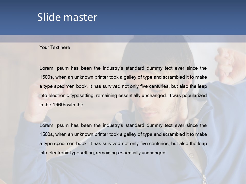 Relaxation Stockphotographs Break PowerPoint Template