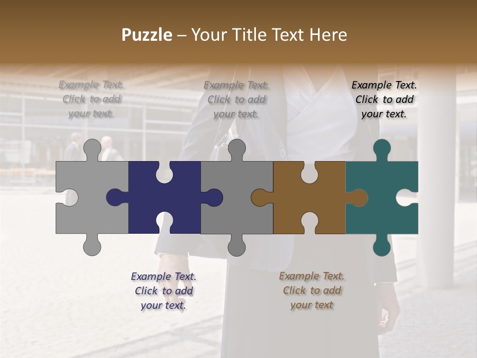 Woman Posters Sleeping PowerPoint Template